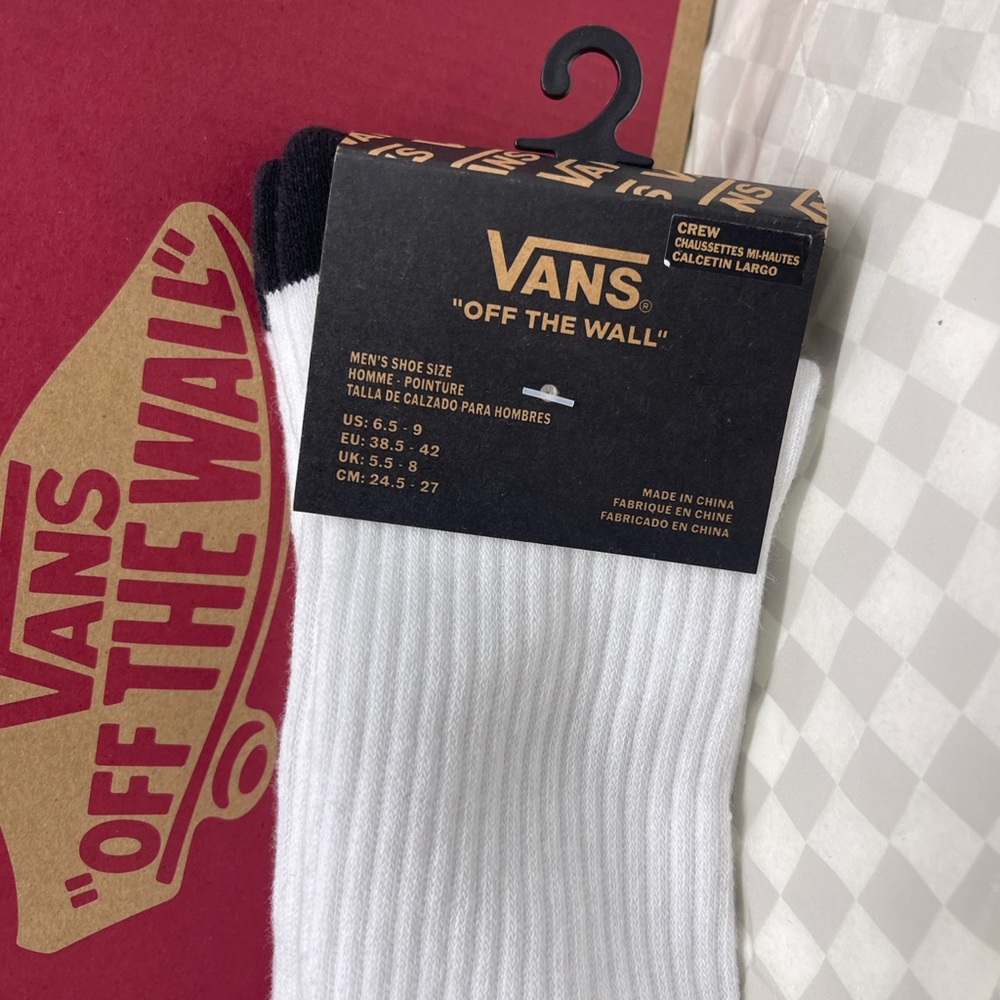 VANS "Off The Wall" Crew socks 
Vans socks (1 pair) - Picture 8 of 16